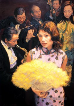 duke of alba 2 Ölbilder verkaufen - Memory of Shanghai Chinese Chen Yifei